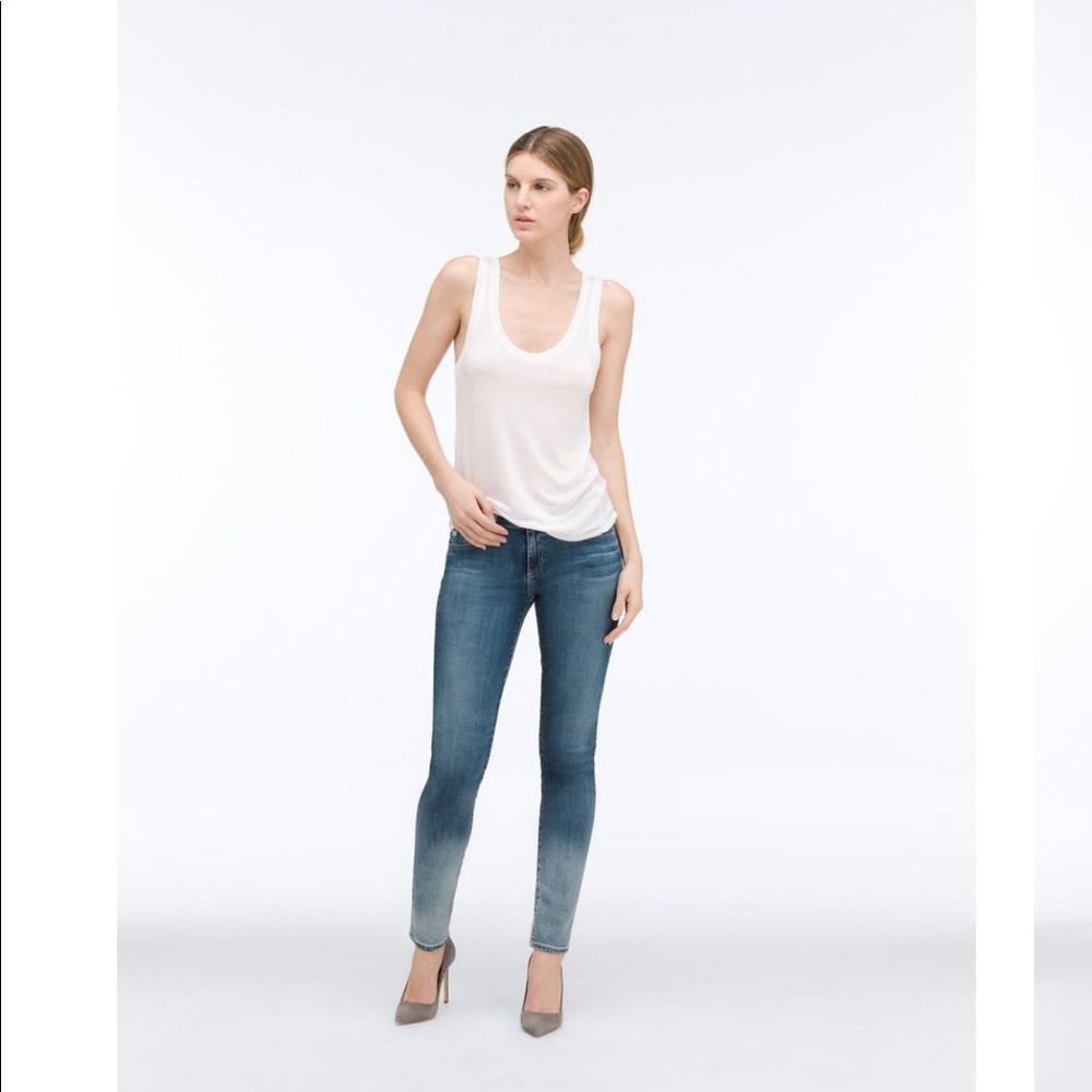 NWT AG the Stilt ombré jeans